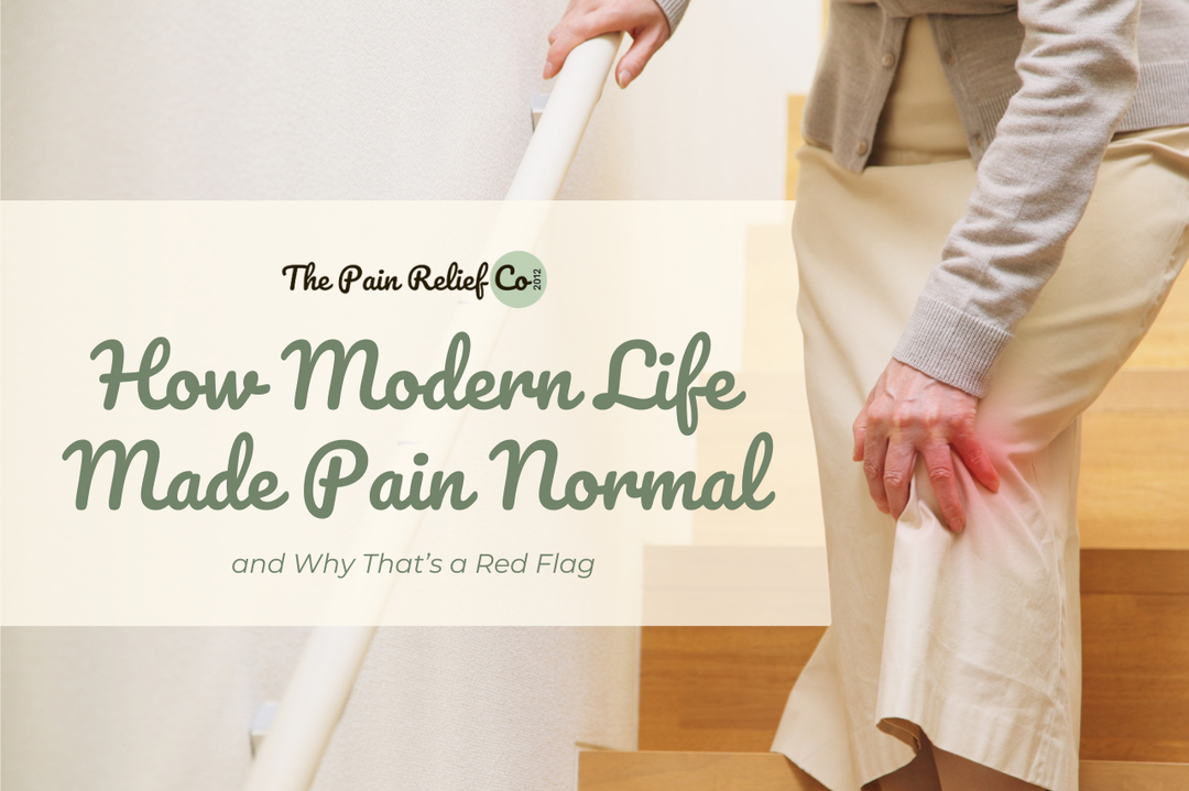 How Modern Life Made Pain Normal - and Why That’s a Red Flag