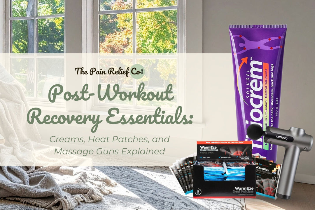 Post-Workout Recovery Essentials: Creams, Heat Patches, and Massage Guns Explained