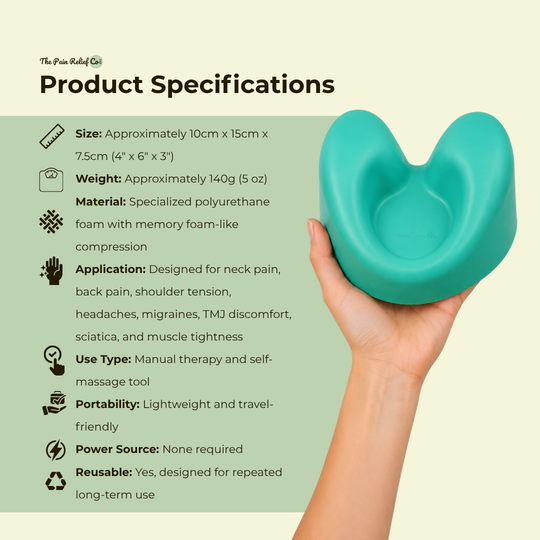 Cranio Cradle | Self-Massage Tool for Neck Pain, Headaches & Muscle Tension