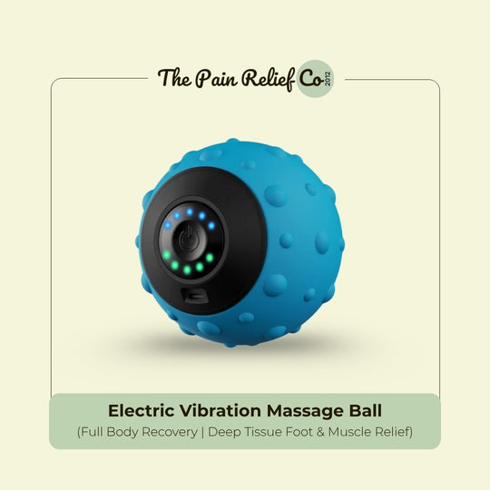 Electric Vibration Massage Ball – Full Body Recovery | Deep Tissue Foot & Muscle Relief