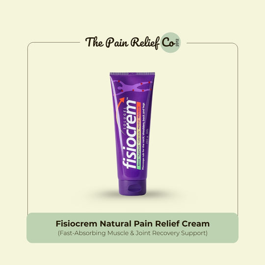 Fisiocrem Natural Pain Relief Cream | Fast-Absorbing Muscle & Joint Recovery Support