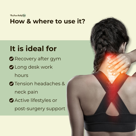 Lenovo Massage Gun – Deep Muscle Relief | LED Display & 8 Heads