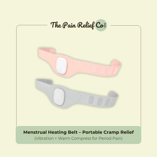 Menstrual Heating Belt – Portable Cramp Relief | Vibration + Warm Compress for Period Pain